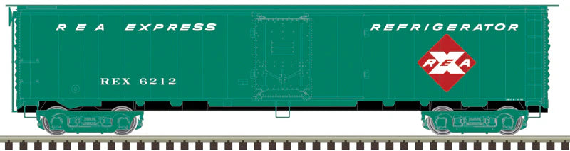 Atlas 20007647 HO REA - Late 1960s Scheme REA Steel Express Reefer #6212