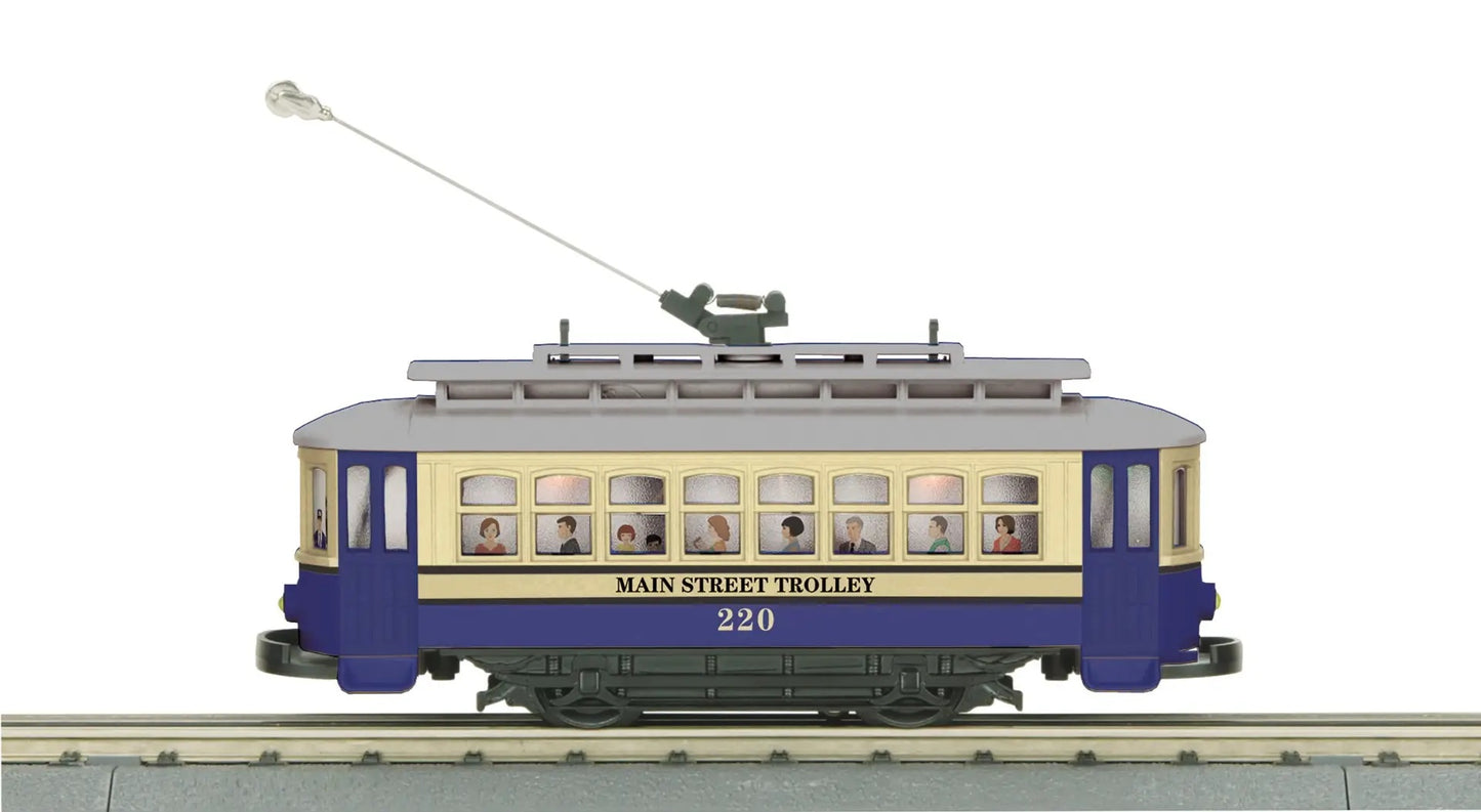 MTH 30-5246 O Bump-n-Go Trolley - Main Street No. 220