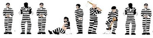 Model Power N 1376 Prisoners, Black and White (9)