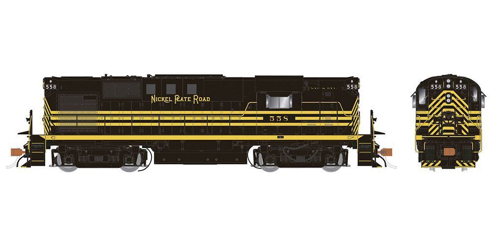 Rapido 31079 HO ALCo RS-11, Standard DC, Nickel Plate Road #562