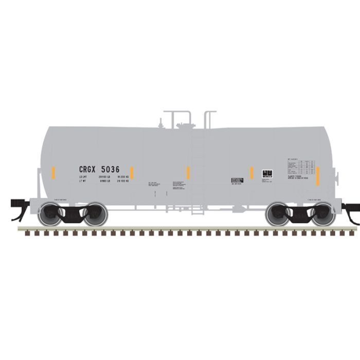Atlas 50006458 Master N Trinity 17,600-Gallon Corn Syrup Tank Car, Cargill #5091