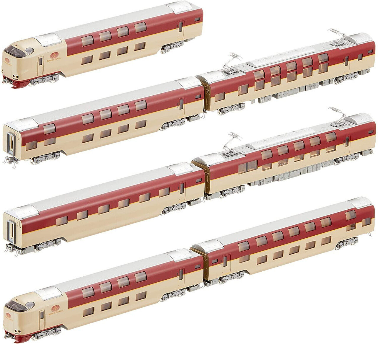 Kato 10-1565 Series 285-3000 'Sunrise Express' 7 Cars Set (N scale)