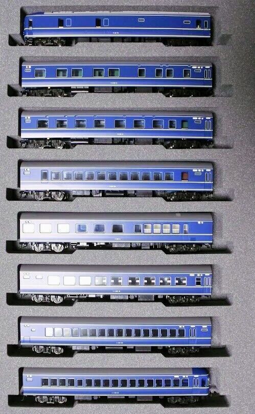 KATO 10-1725 - Sleeper Coach Series 20 "ASAKAZE" 8 cars basic set