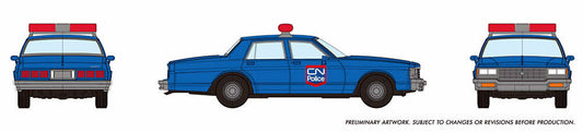 Rapido HO 800013 Chevrolet Impala Sedan, Canadian National Police