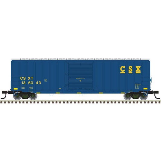 Atlas 20006715 Trainman HO 50ft 6in Boxcar, CSX #136023