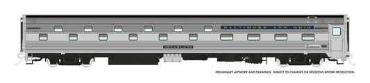 Rapido 141012 HO Budd Slumbercoach, Baltimore & Ohio #7703 Sleepland