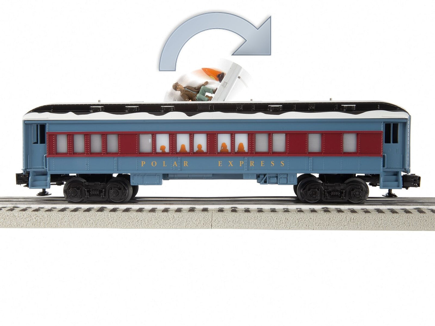 LIONEL O THE POLAR EXPRESS™ DISAPPEARING HOBO CAR # 6-84602