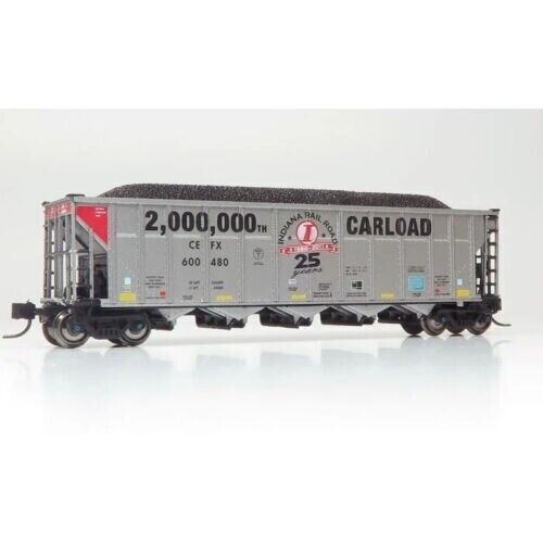 Rapido, N Scale, 538010A, AutoFlood III RD Coal Hoppers, CEFX, #600480