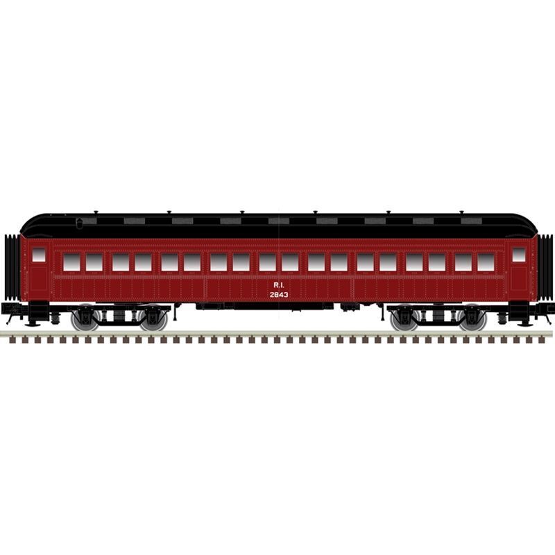 Atlas 50006238 Trainman N 60ft Passenger Coach, Rock Island #2843