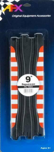 AFX 70604 9" Squeeze Track (2) HO Scale Slot Car