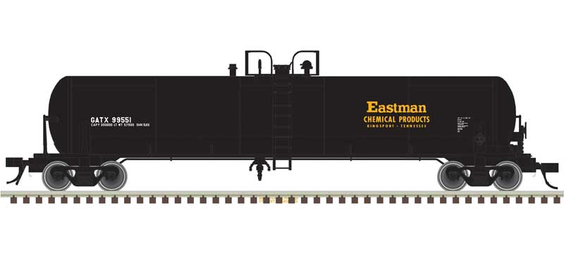 Atlas HO 20006966 GATX 20,700-Gallon Tank Car Master, Eastman Chemical GATX #9955