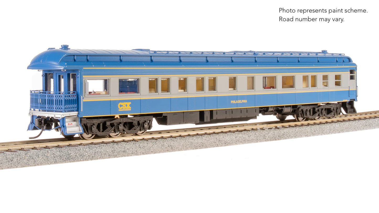 Broadway Limited BLI-8953, HO Heavyweight Business Car, CSX "Philadelphia"