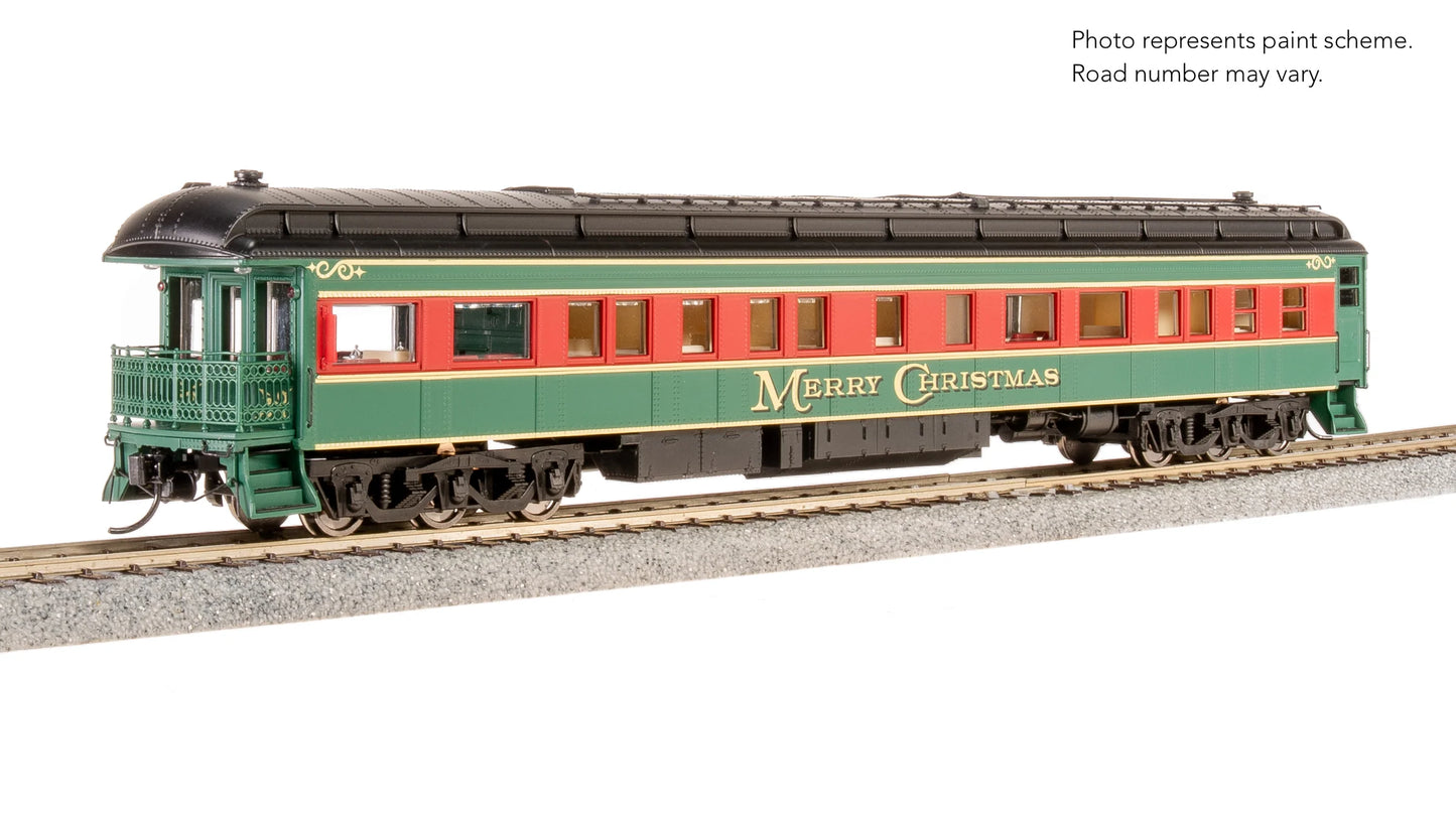 Broadway Limited Imports 8959 Business Car, Christmas Holiday Scheme, HO Scale