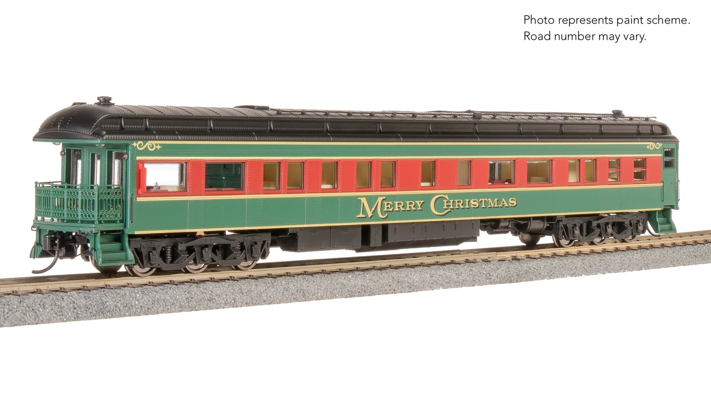 Broadway Limited Imports 9103 Heavyweight 5-Car Passenger Set, Christmas Paint Scheme, HO Scale