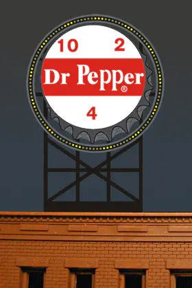 Miller Engineering Dr Pepper Desktop Sign #1850