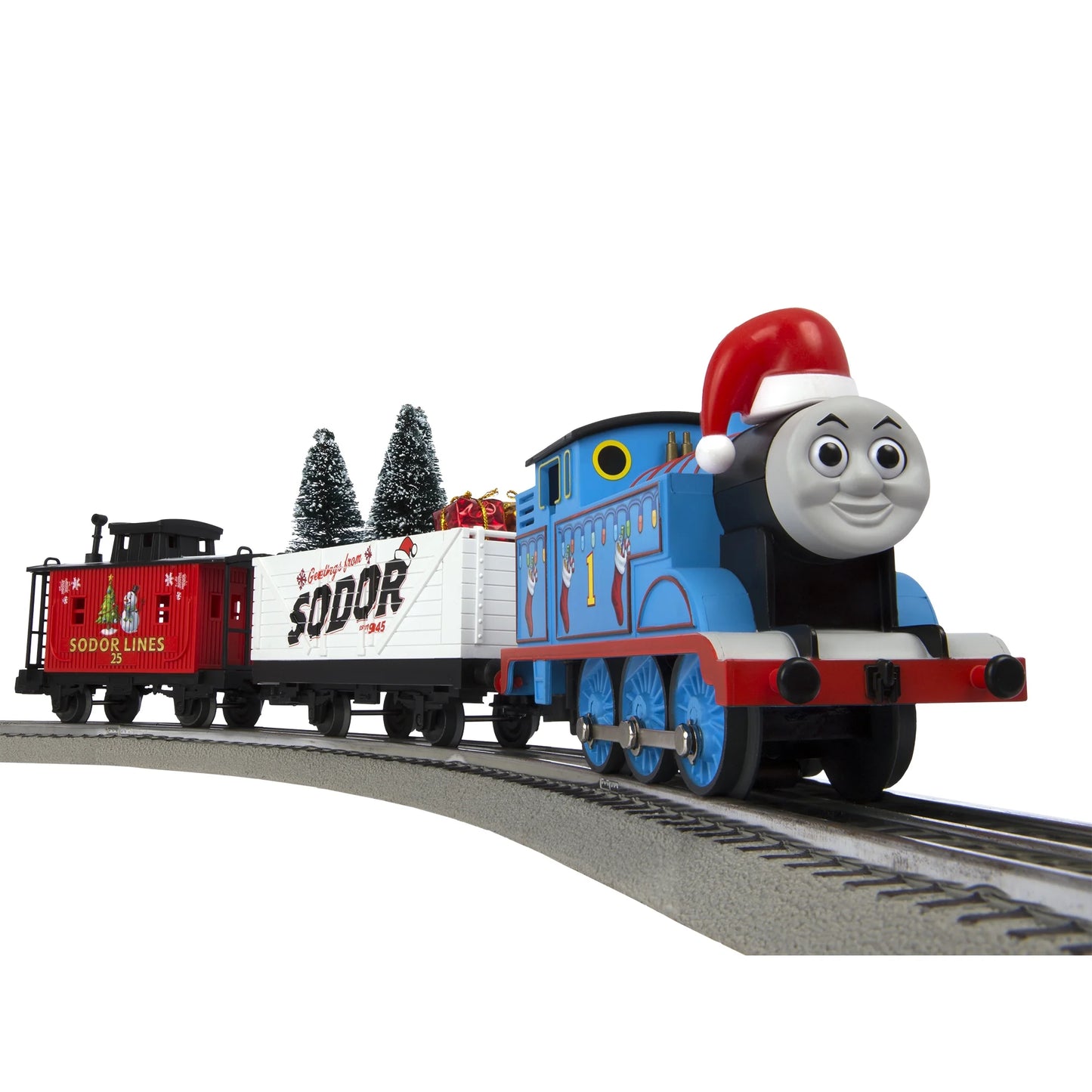 Lionel 6-85324 Thomas & Friends Christmas O Gauge Model Train Set with Remote and Bluetooth