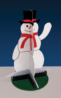 3D Animated Snowman