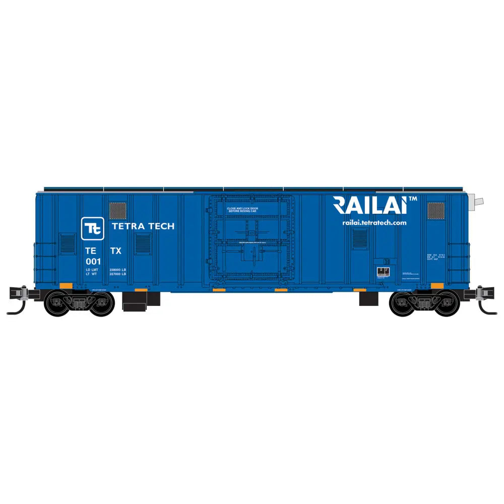 Micro Trains 02700510 N TETX Test Car 50' Rib Side Boxcar