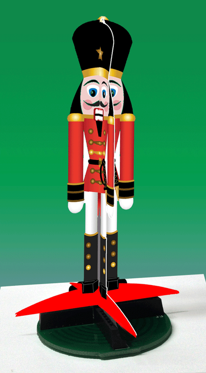 Miller Engineering 2015 Animated 3D Nutcracker, Animated Neon Sign Kit