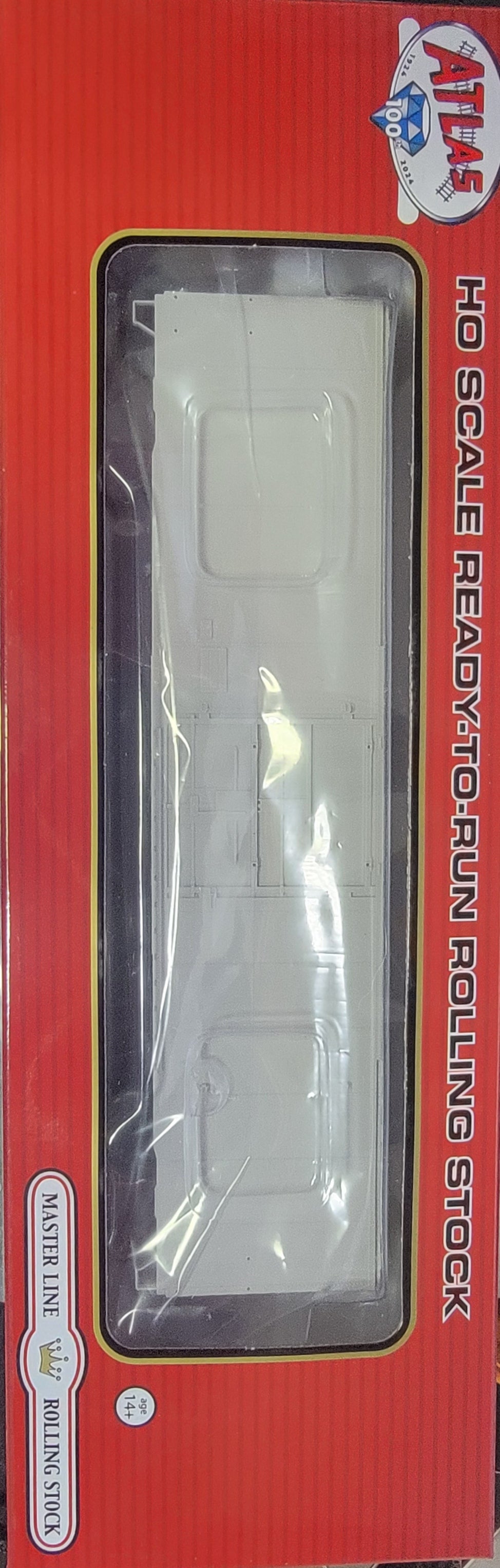 ATLAS 20006515 HO NSC NEWSPRINT BOX CAR UNDECORATED - EXTERIOR POST DOOR