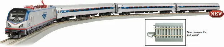 Bachmann 00772 HO Amtrak City Sprinter Starter Train Set
