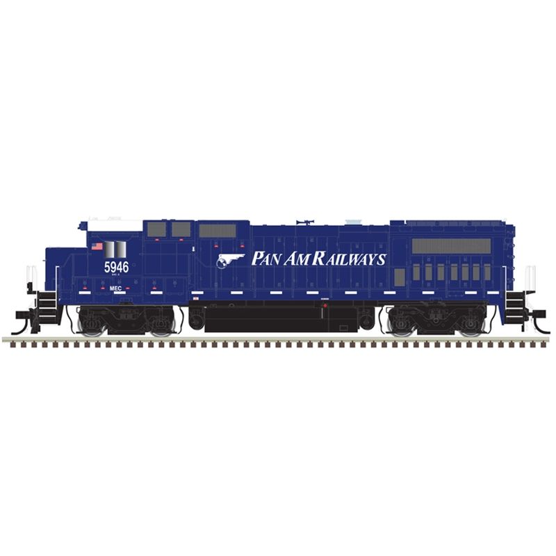 Atlas 10004299 Master HO GE Dash 8-40B, Silver, Standard DC, Pan Am Railways MEC #5930