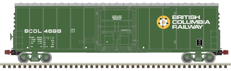 Atlas Master Line HO 20006534 Newsprint Box Car, British Columbia #4664