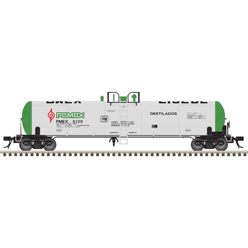 Atlas 20006980 HO Master 20,700 Gallon Tank Car, Pemex #5132