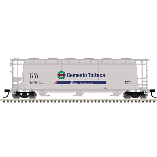 Atlas 20007176 Master HO ACF 3-Bay Cylindrical Hopper, CEMEX Mexico #62215