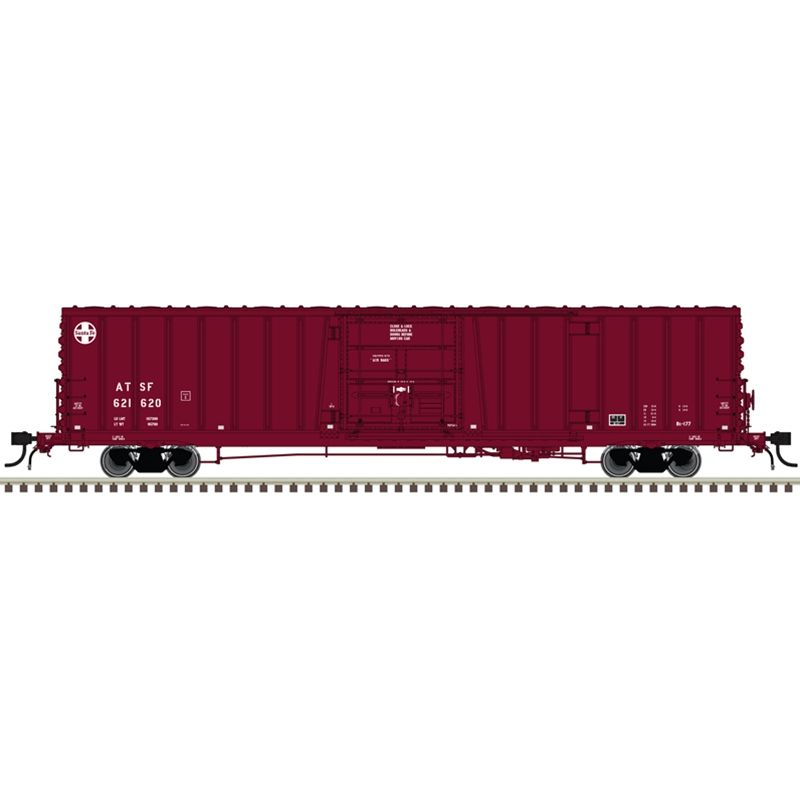 Atlas Master 20007305 HO Class BX-177 Plug-Door Boxcar, Santa Fe #621862