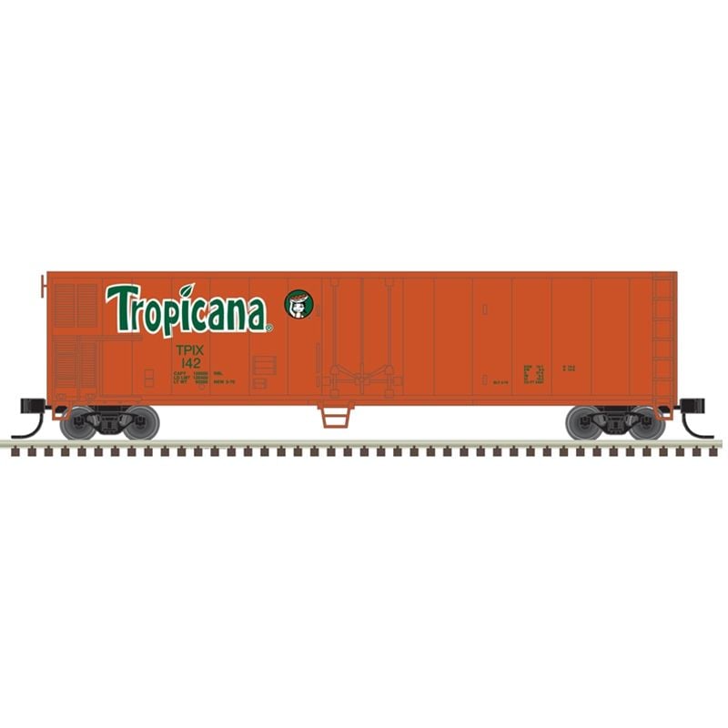 Atlas 50006477 Trainman N 50ft Mechanical Reefer, Tropicana #142