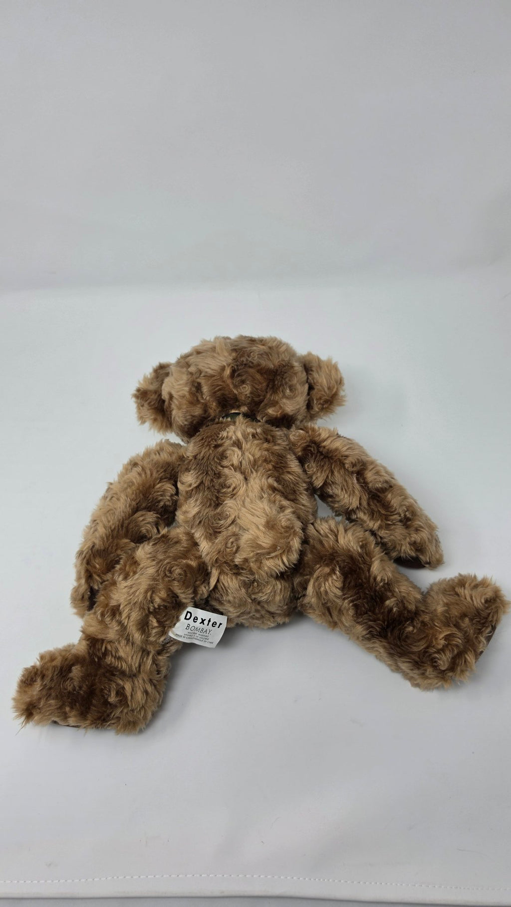 Bombay Dexter plush teddy bear back with tag