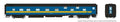 Rapido 101149 HO Duplex Sleeper, Super Continental Line, VIA Rail Canada #1118 "Egerton"