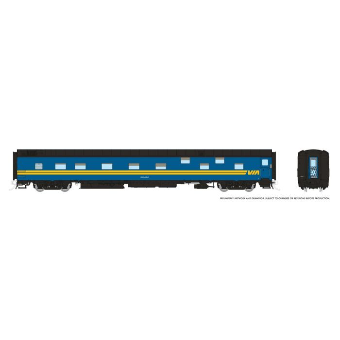 HO Duplex Sleeper: VIA Rail Canada: #1129 Elnora