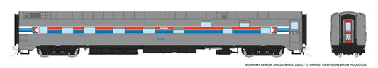 Rapido 101162 HO Duplex Sleeper: Amtrak - Phase 1: #2402