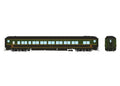 Rapido Trains 125005 HO Balloon Top Coach Canadian National Green CNR 5183