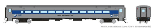 Rapido 128551 HO Comet Commuter Coach, Metro-North #6186