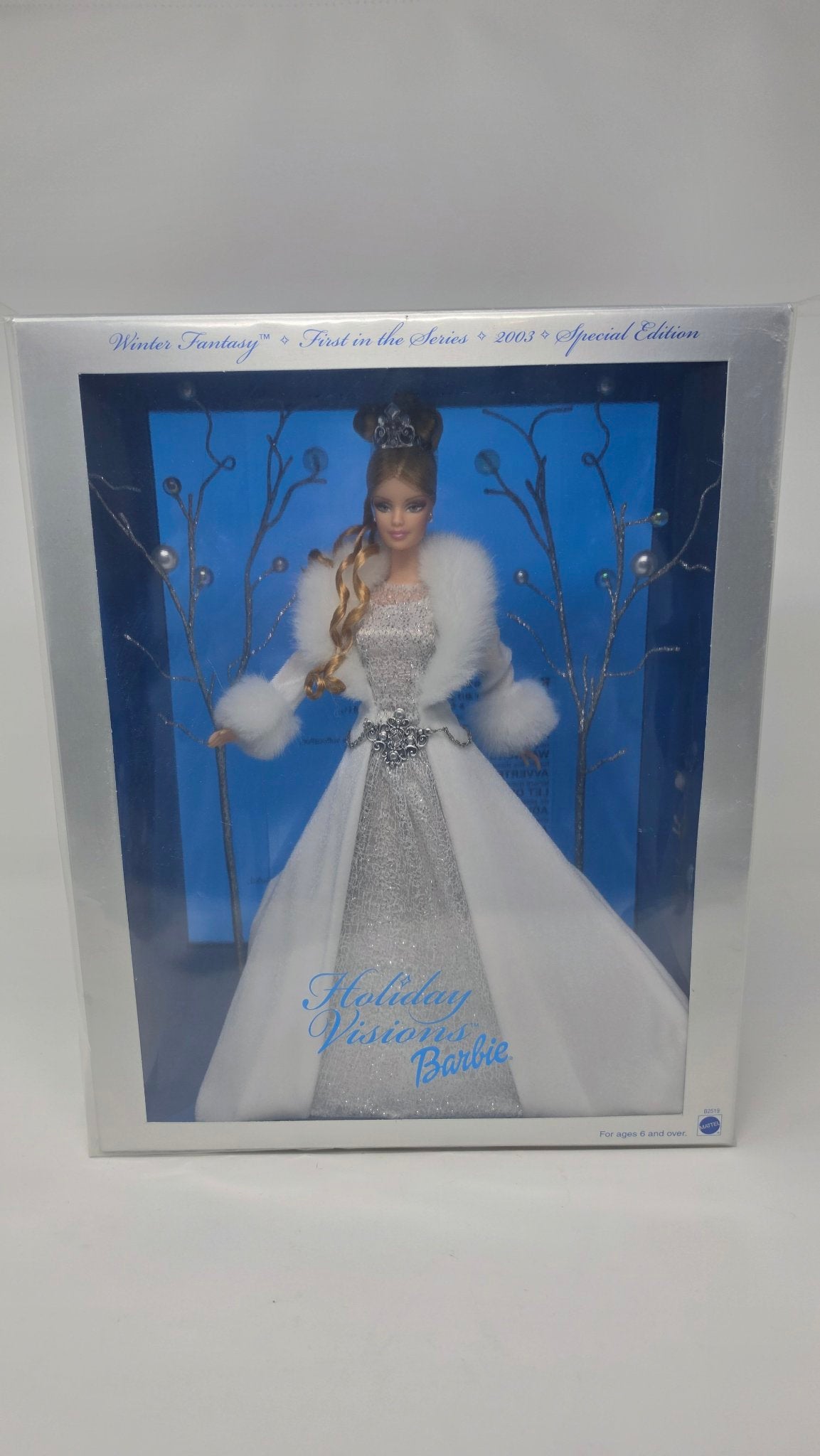 2003 Holiday Visions Barbie Winter Fantasy box front