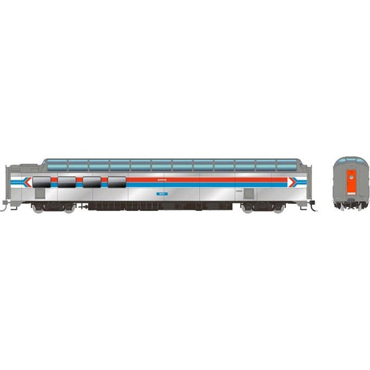 Rapido HO 175011 SP 3/4 Dome-Lounge, Amtrak #9371