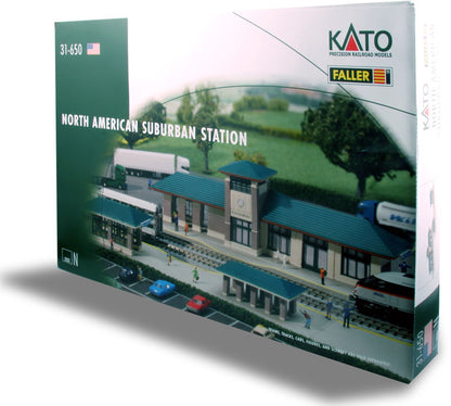 Kato (Faller) 31-650 N North American Suburban Station (Kit)