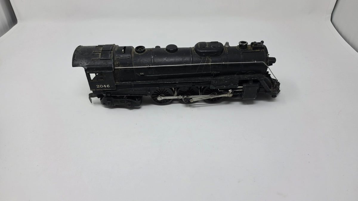 Lionel 2046 4-6-4 Hudson Steam Locomotive with 2046W Whistle Tender — Used (O Gauge)