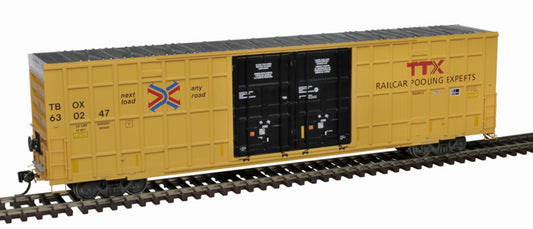 Atlas Master HO 20007272 Gunderson 7550 Double Plug-Door Boxcar TTX 'High Reporting Marks' TBOX #630053