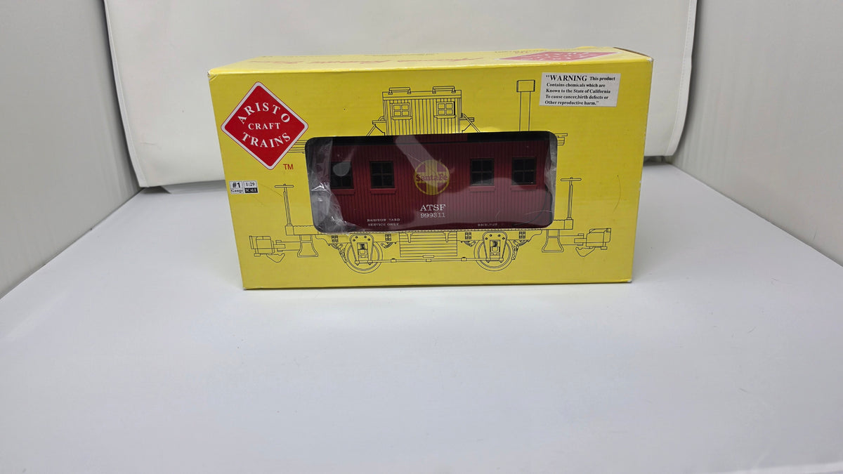 ARISTOCRAFT ART-42211 SANTA FE 999311 CABOOSE O.B. C-8. G SCALE.USED