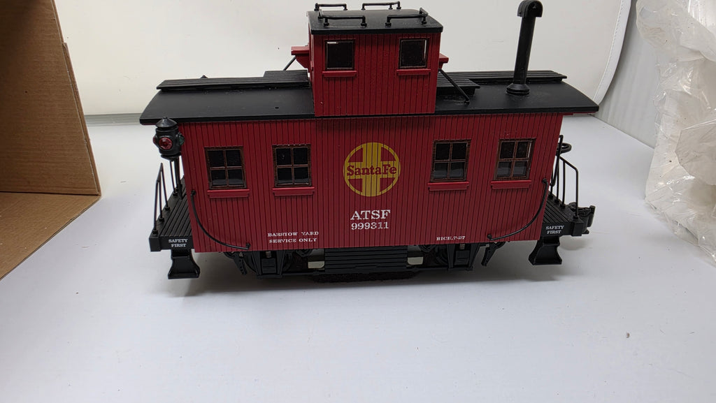 ARISTOCRAFT ART-42211 SANTA FE 999311 CABOOSE O.B. C-8. G SCALE.USED