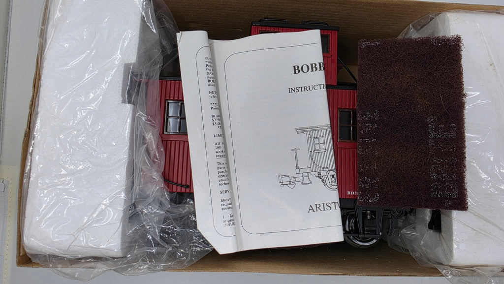 ARISTOCRAFT ART-42211 SANTA FE 999311 CABOOSE O.B. C-8. G SCALE.USED