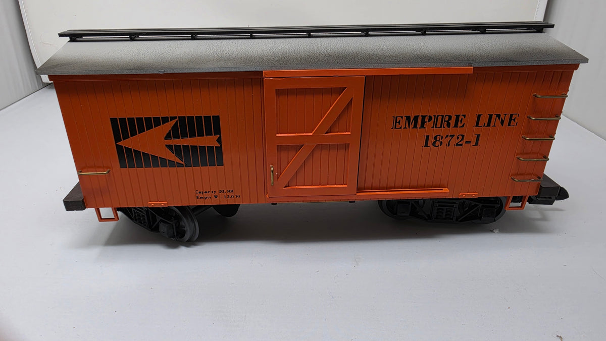 USED G Scale Empire Line Kalamazoo Box Car 1872-1