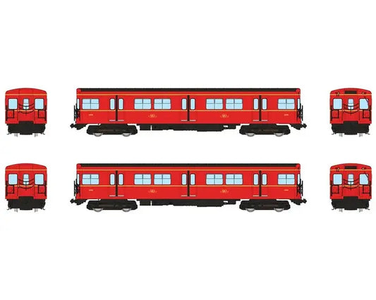 Rapido 206003 HO TTC G-Class Subway (DC/Silent): A-B Train #2: #5098+5099
