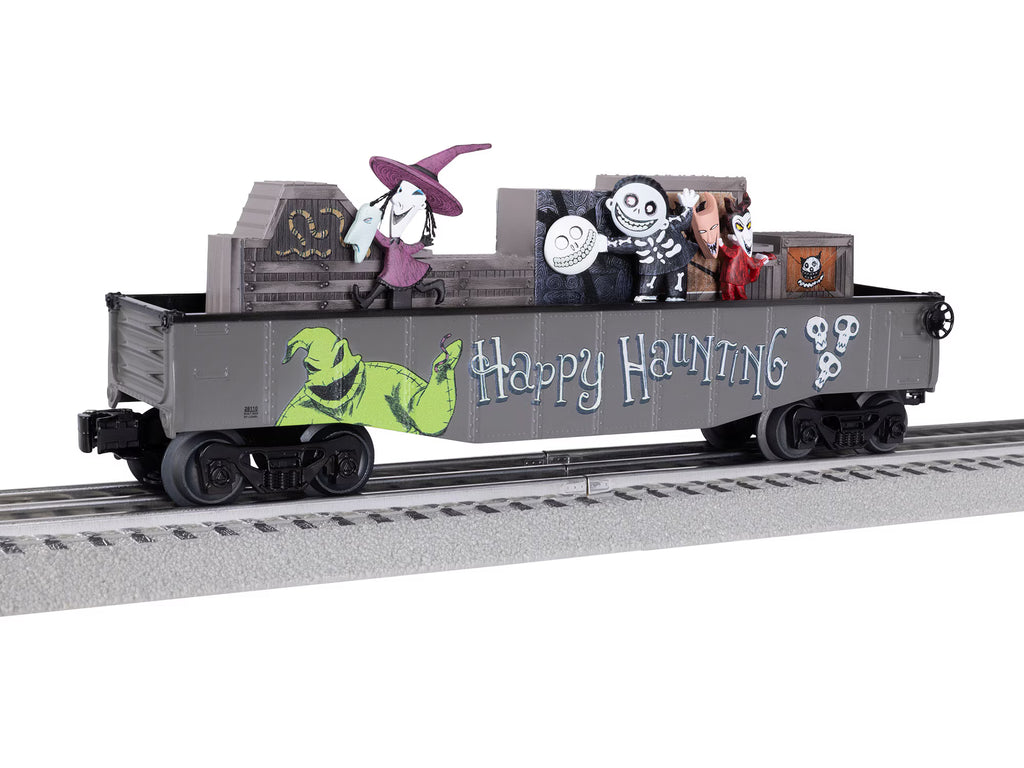 Lionel 2528110 - Nightmare Before Christmas - Chasing Gondola Car "Lock Shock & Barrel"