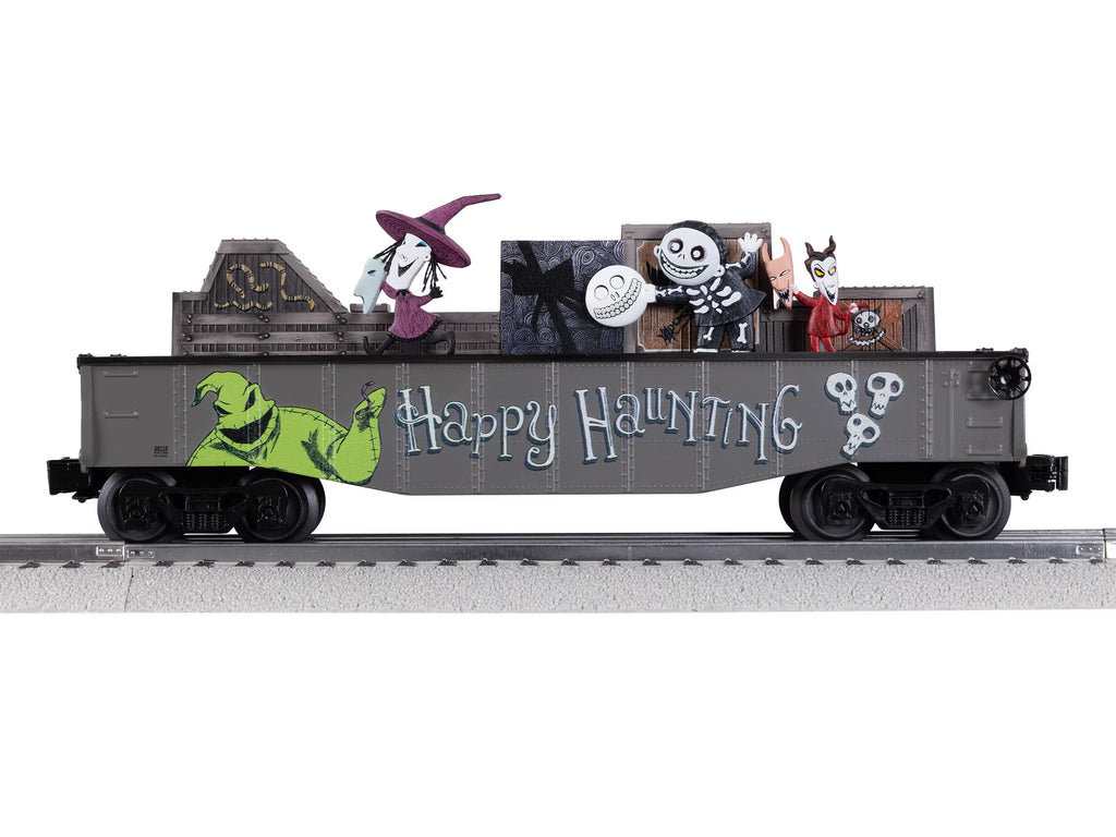 Lionel 2528110 - Nightmare Before Christmas - Chasing Gondola Car "Lock Shock & Barrel"