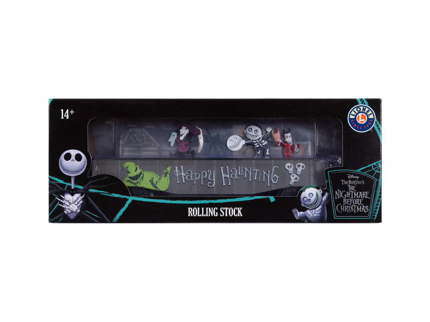 Lionel 2528110 - Nightmare Before Christmas - Chasing Gondola Car "Lock Shock & Barrel"